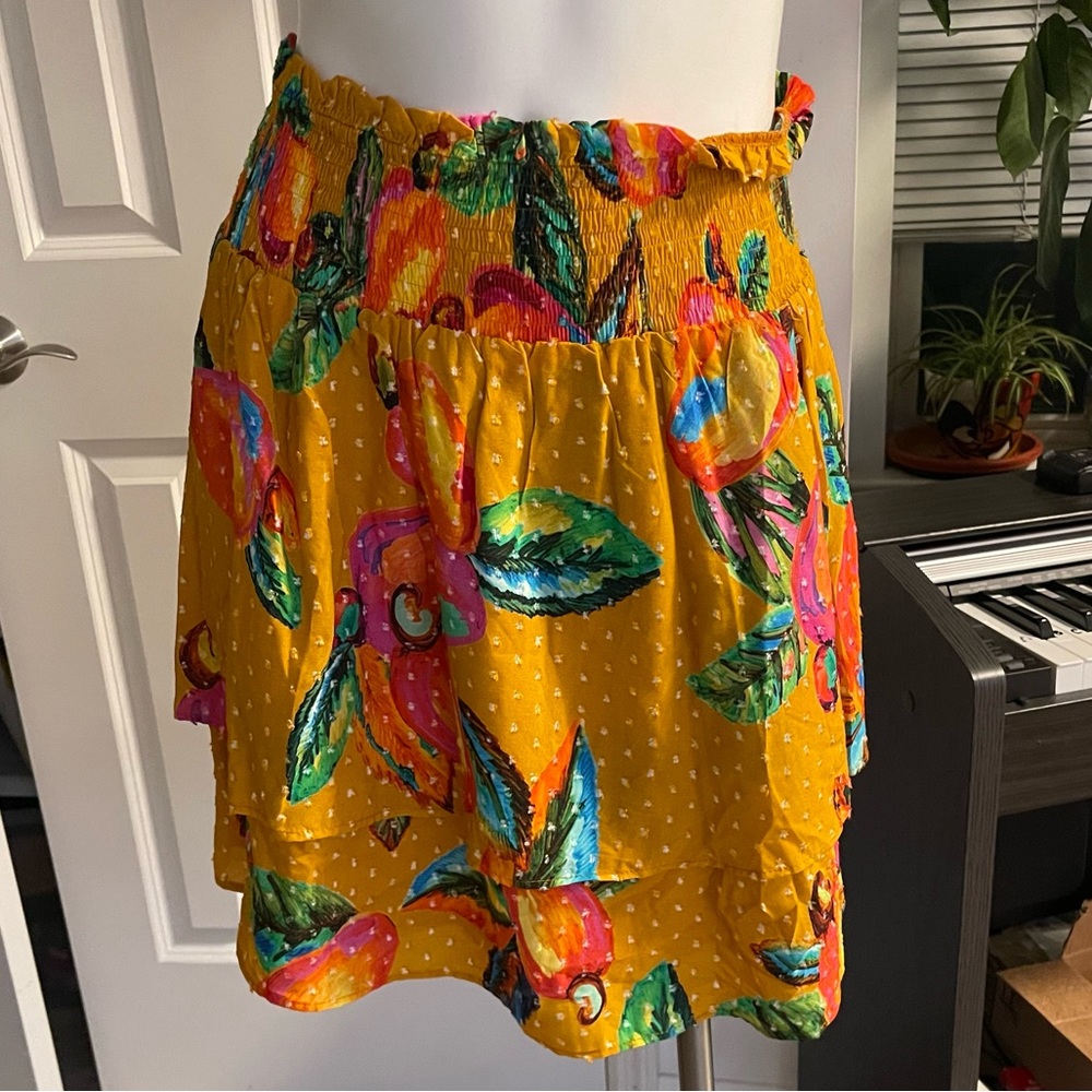 Farm Rio for Anthropologie skirt size Small - Picture 3 of 6